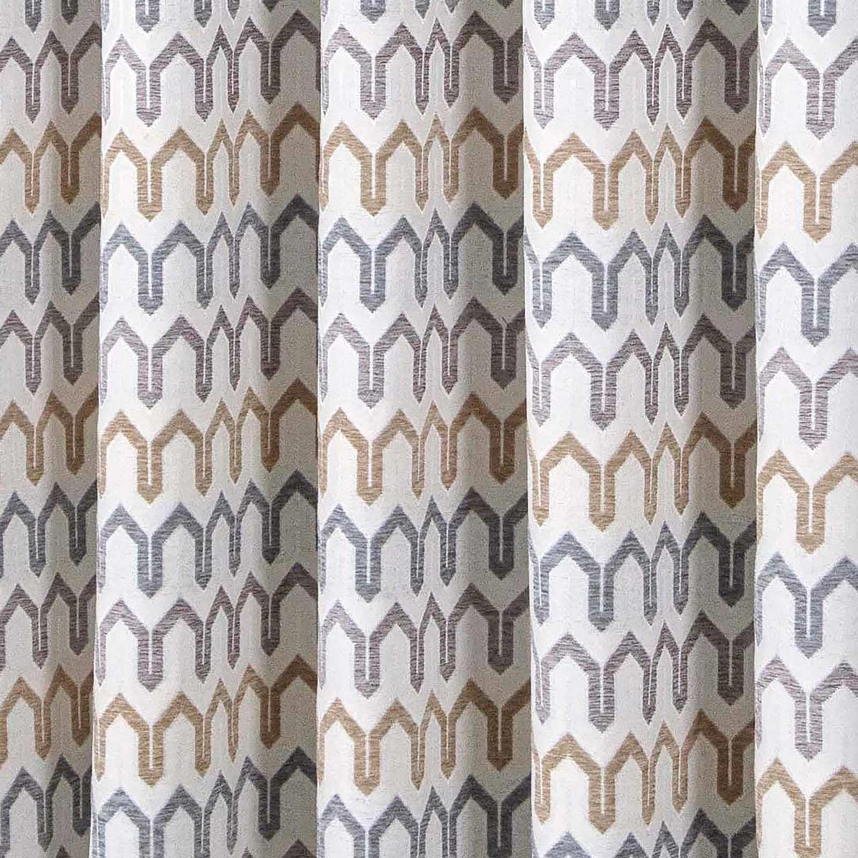 Arcadia Chenille Eyelet Curtains by Curtina