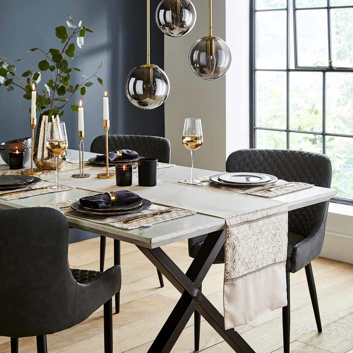 Deco Sequin Table Runner by Catherine Lansfield