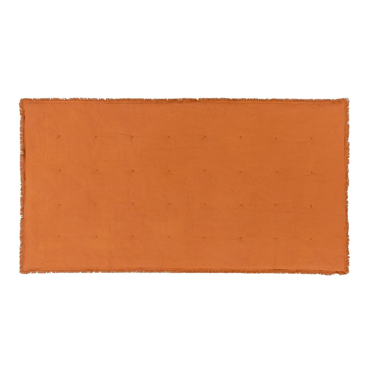 Jaye Cotton Velvet Filled Bedspread 140cm x 220cm by Yard