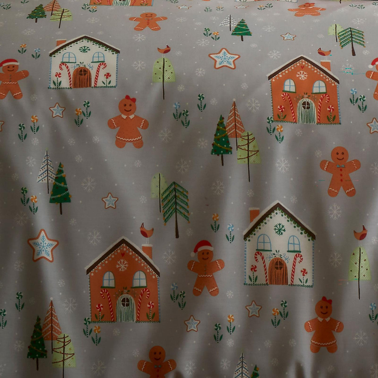 Christmas Gingerbread House Duvet Cover Set