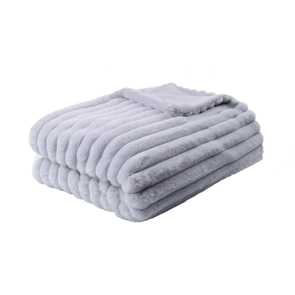 Morritz Faux Fur Throw Blanket 130cm x 180cm by Appletree Hygge