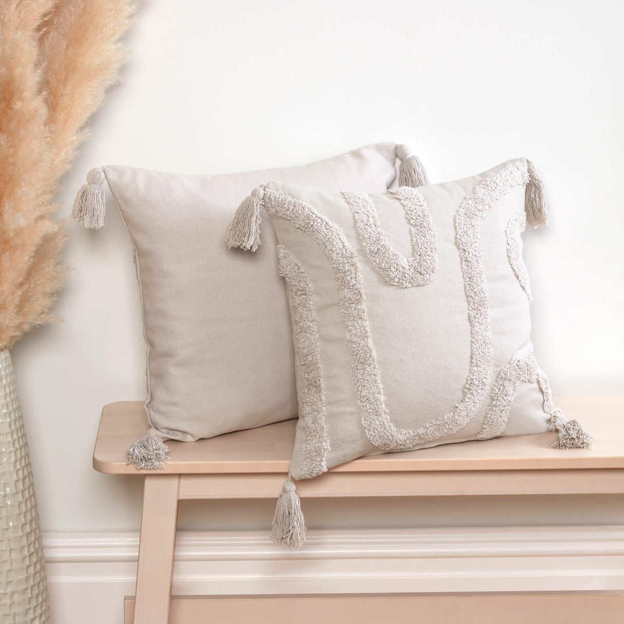 Rapport Home Cabana Tufted Cushion Cover 43cm x 43cm 4