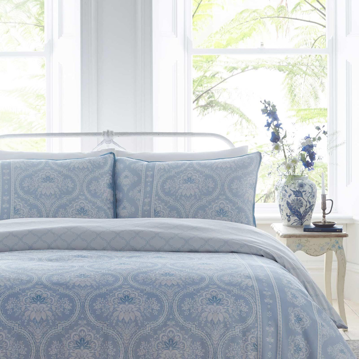 Alexia Cotton Duvet Cover Set by Appletree Heritage