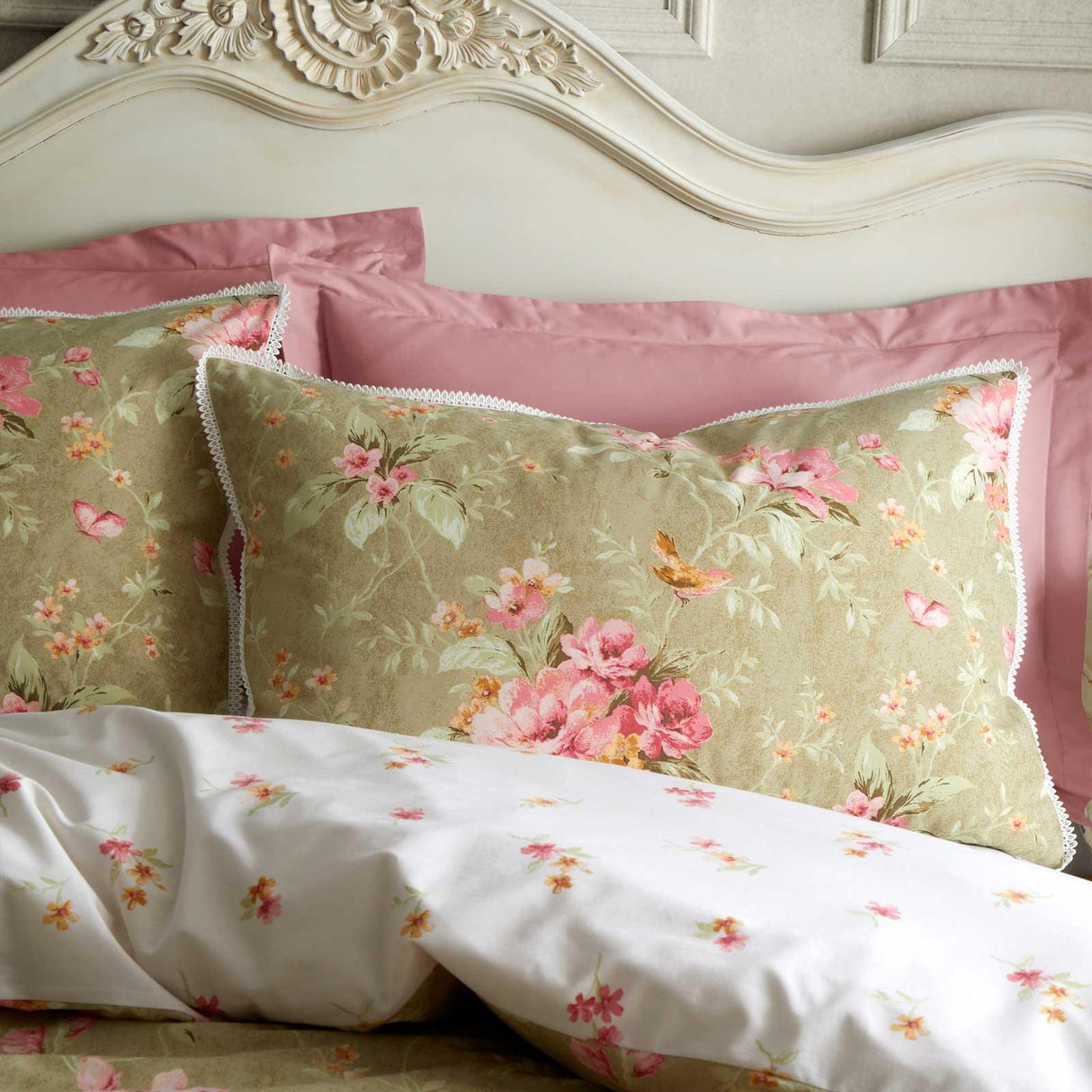 Bridgerton Penelope Floral Duvet Cover Set by Catherine Lansfield