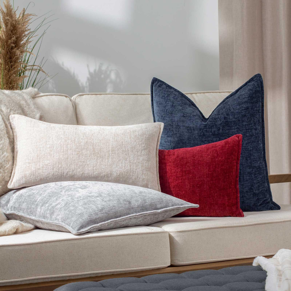 Buxton Super Soft Cushion Cover 20" x 20" (50cmx50cm) by Evans Lichfield 6