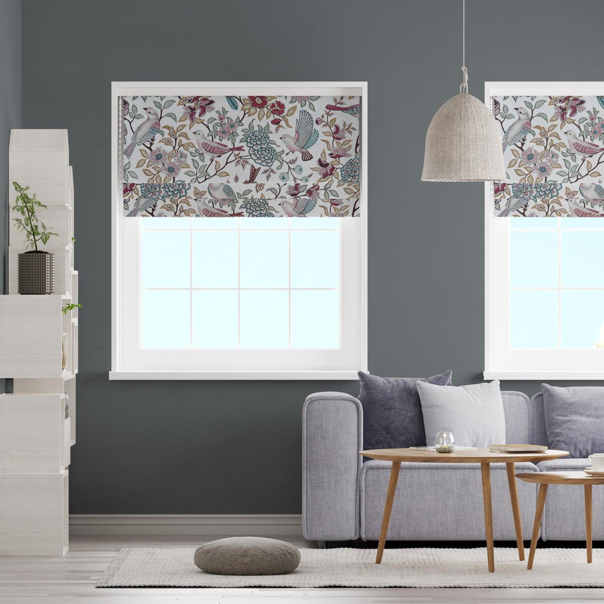 Heritage Fern Made To Measure Roman Blind by Style Furnishings