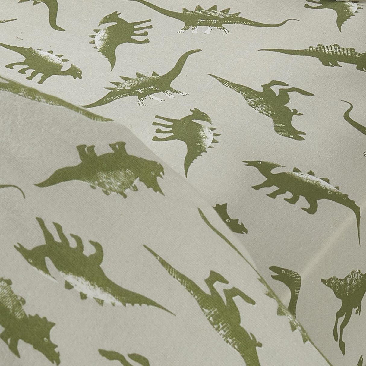 Dino Brushed Fitted Sheet by Bedlam