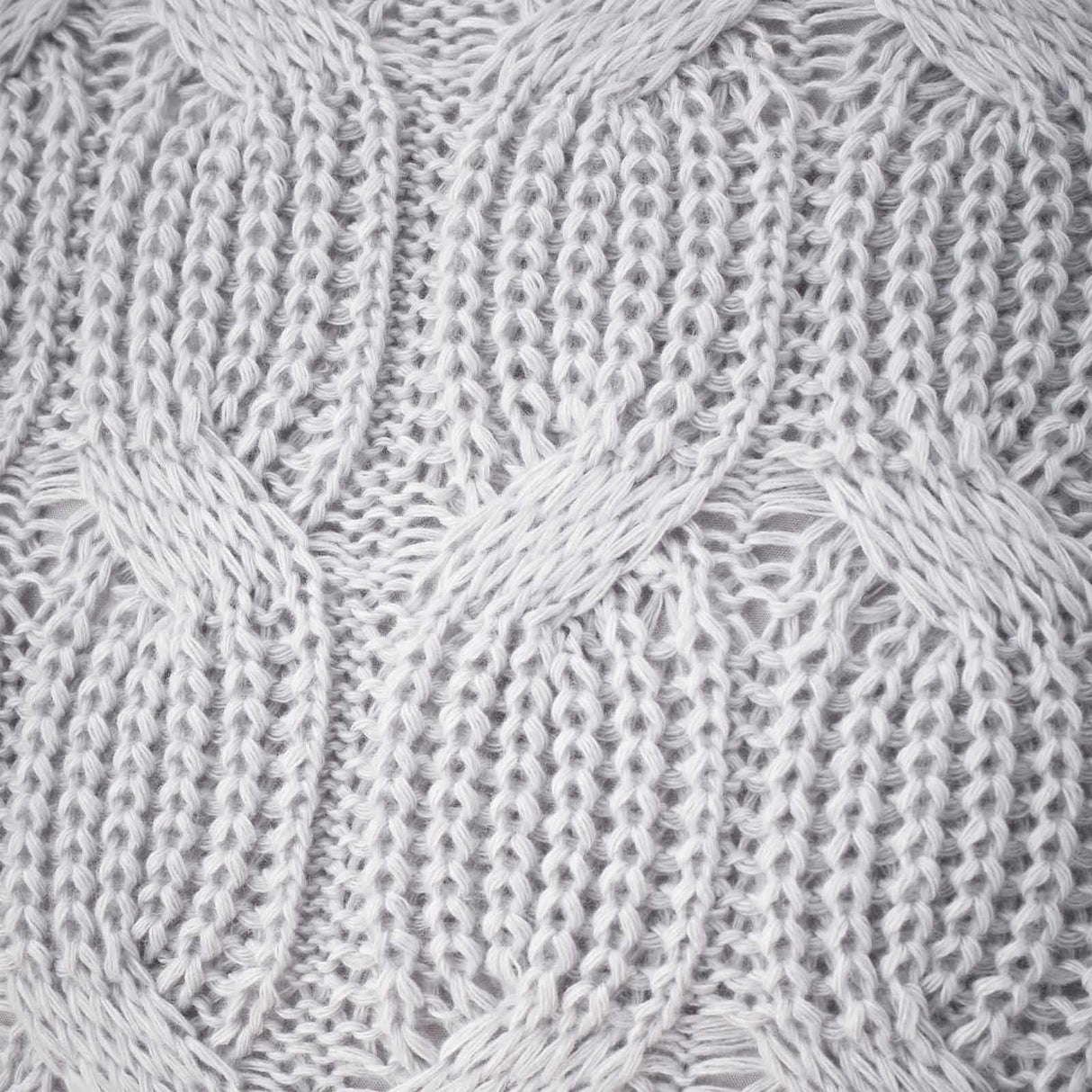Catherine Lansfield Chunky Marl Knit Filled Cushion 45cm x 45cm 19