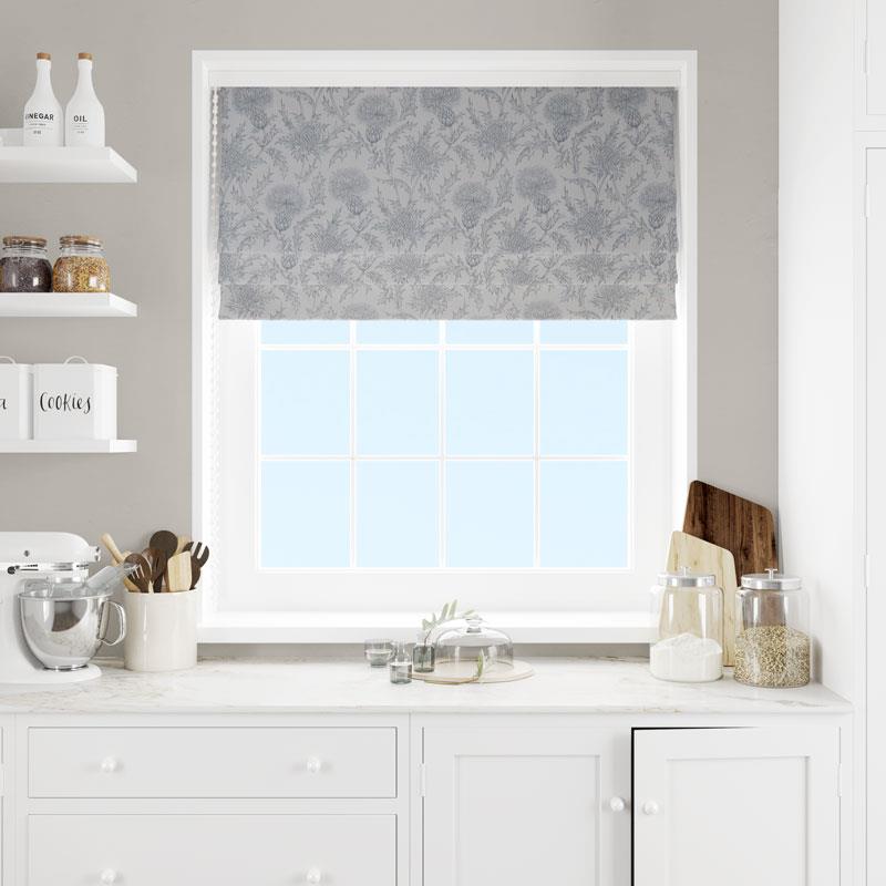 Carlina Dusk Made To Measure Roman Blind by Style Furnishings