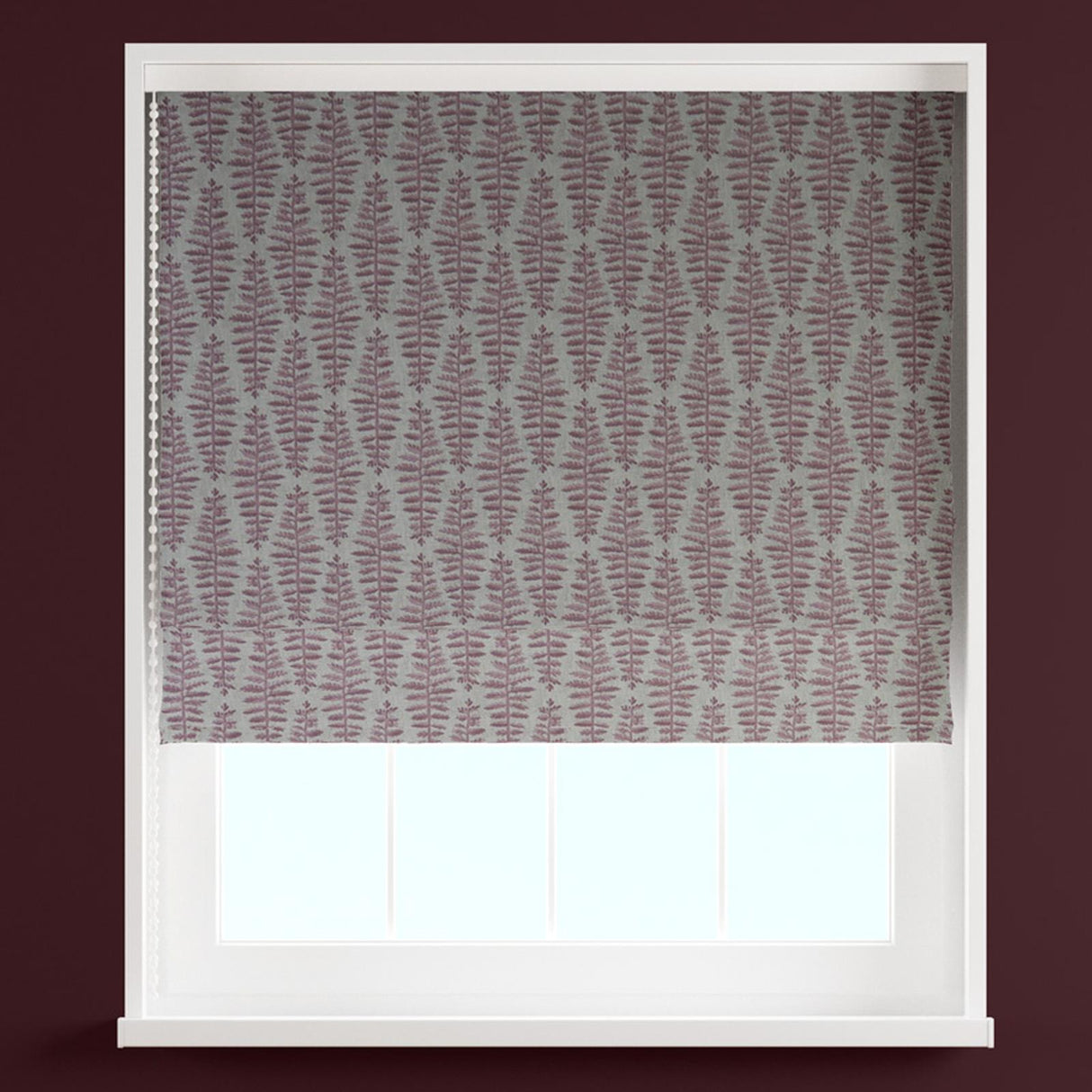 Fernia Dusty Pink Made To Measure Roman Blind by Style Furnishings