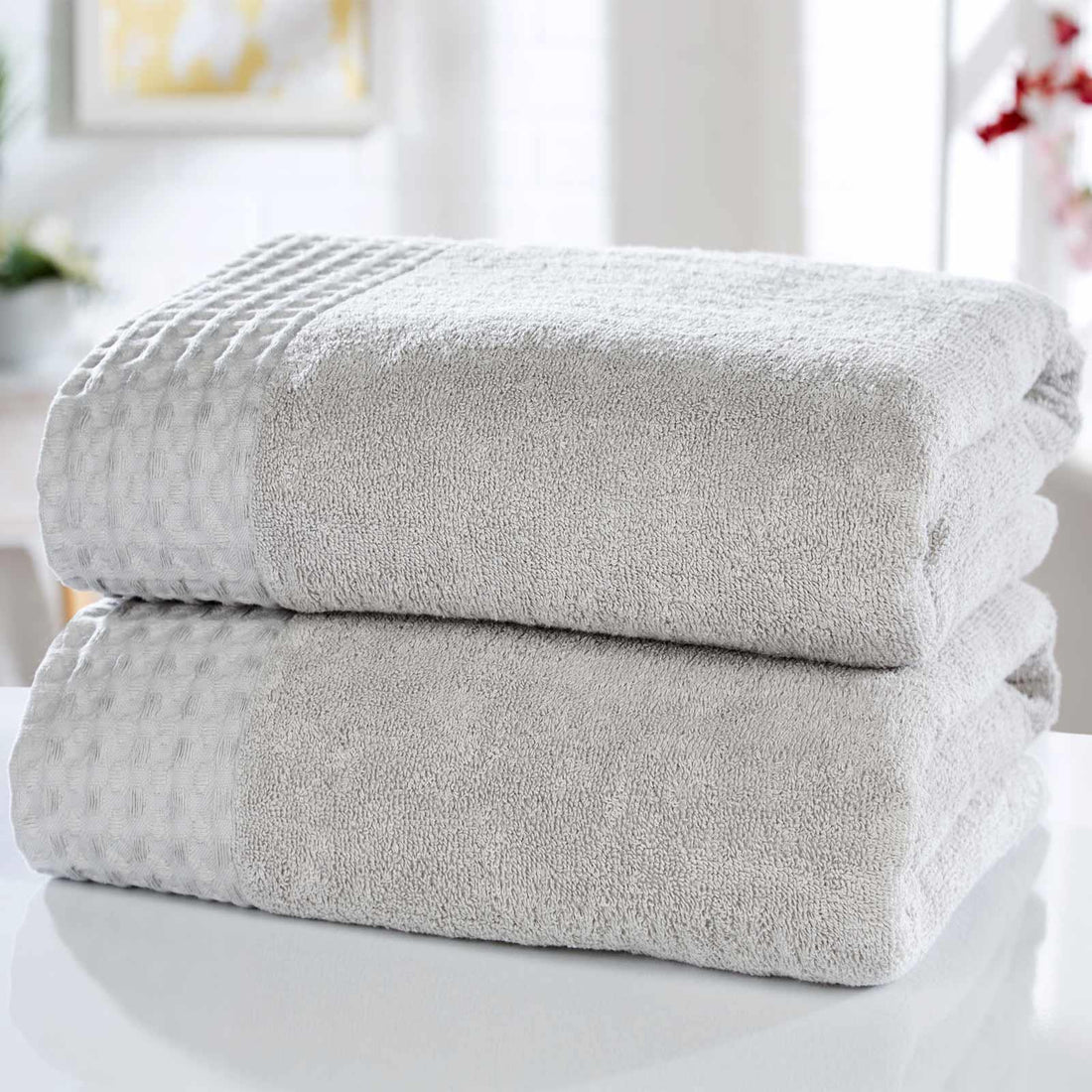 Retreat 2 & 6 Piece 550gsm 100% Cotton Towel Bale Set