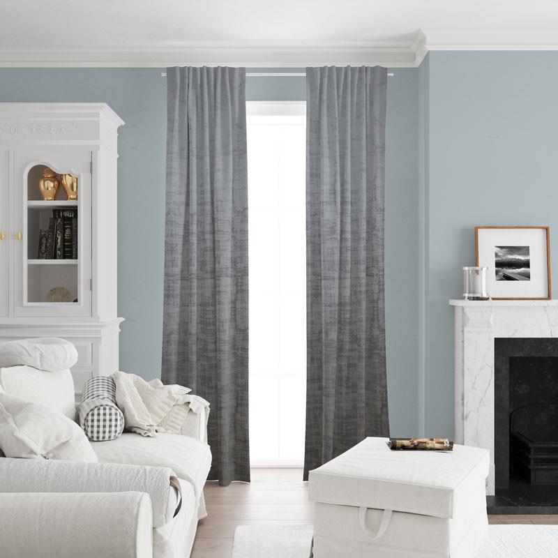 Azurite Smoke Made To Measure Curtains by Style Furnishings