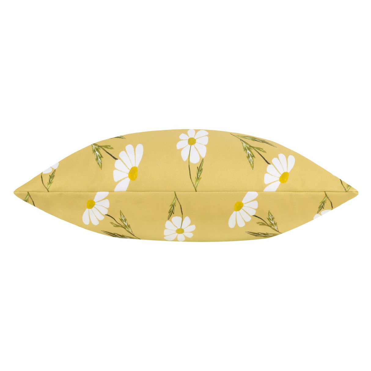 Daisies Floral Outdoor Cushion Cover Yellow by Wylder Nature 3