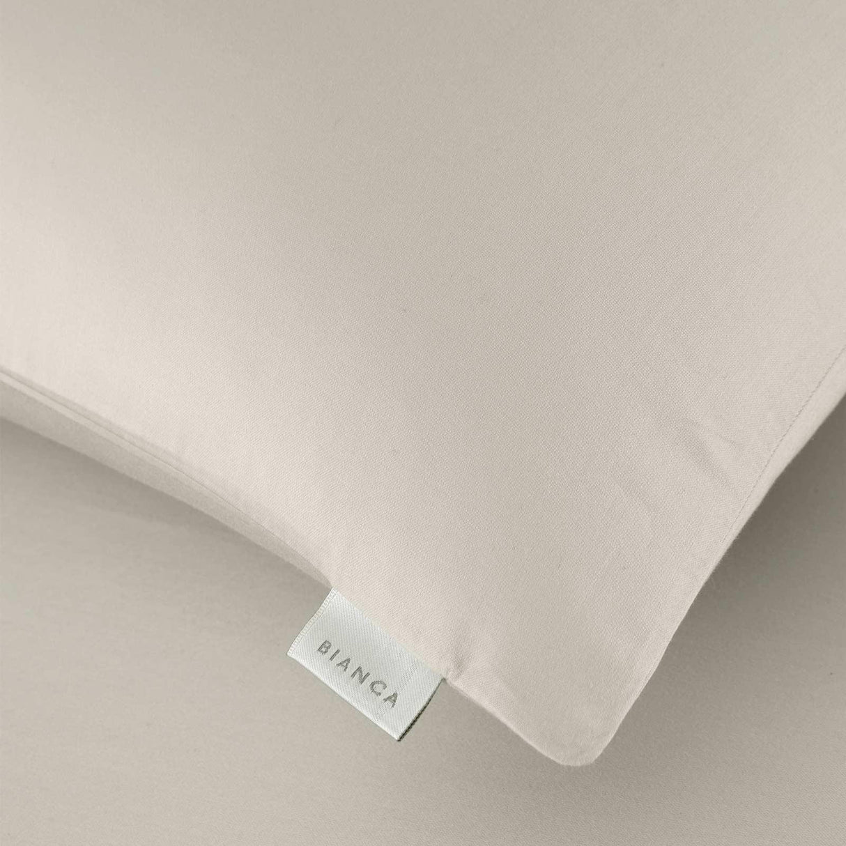 400 Thread Count Cotton Sateen Oxford and Standard Pillowcases by Bianca