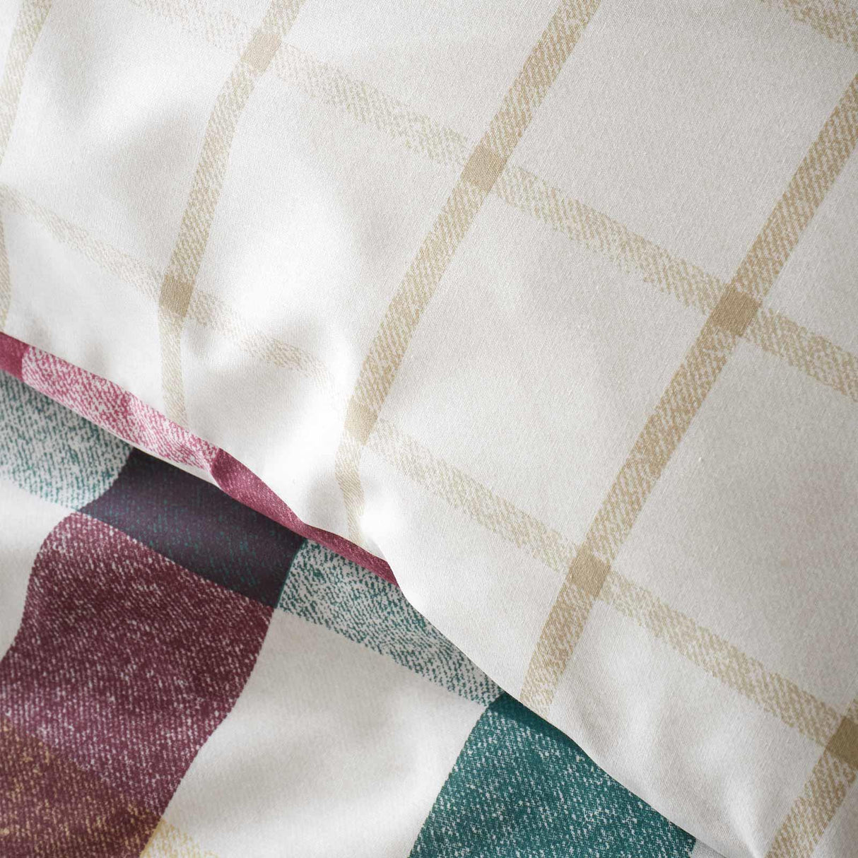 Autumn Check Duvet Cover Set by Catherine Lansfield