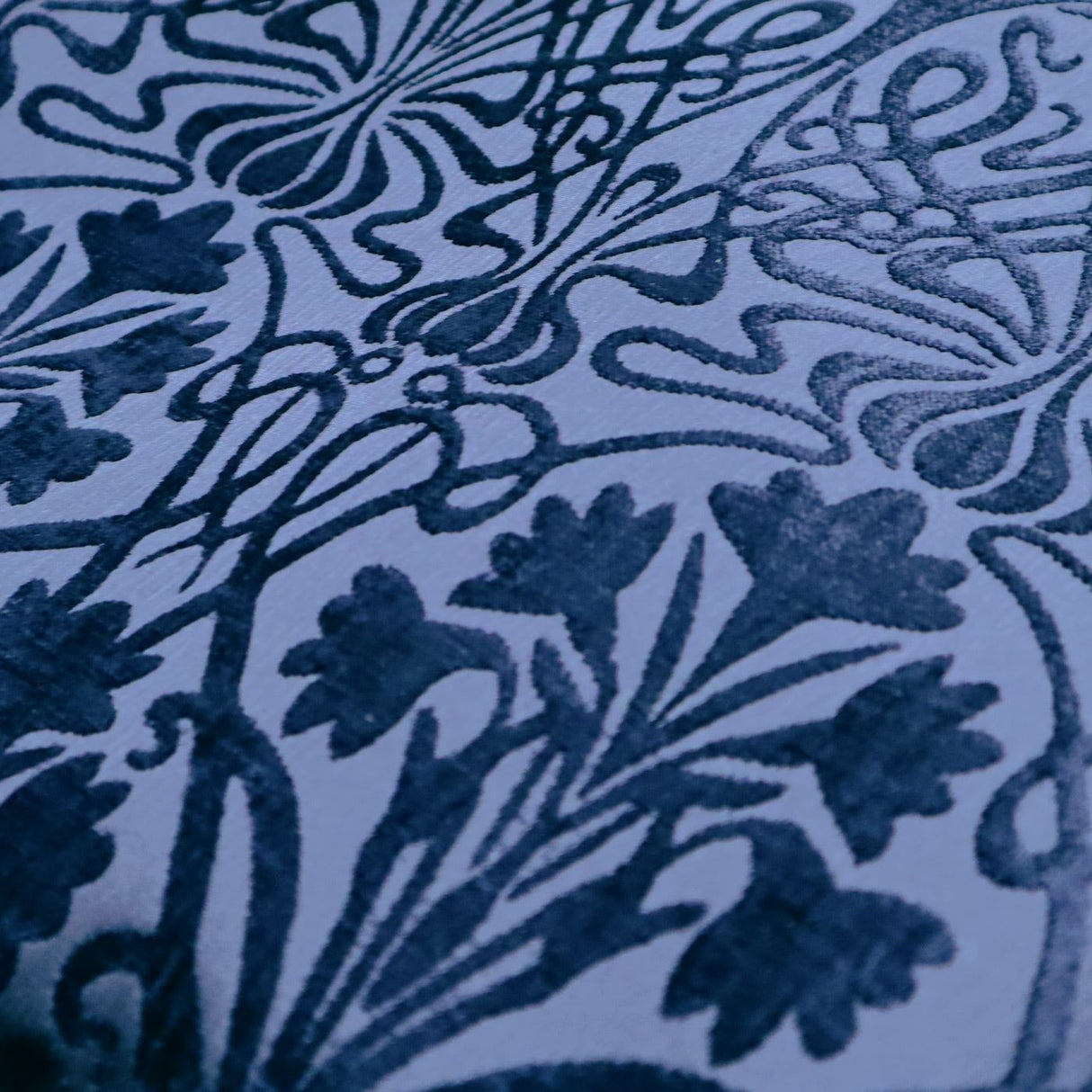 Tiverton Indigo Made To Measure Curtains by Style Furnishings