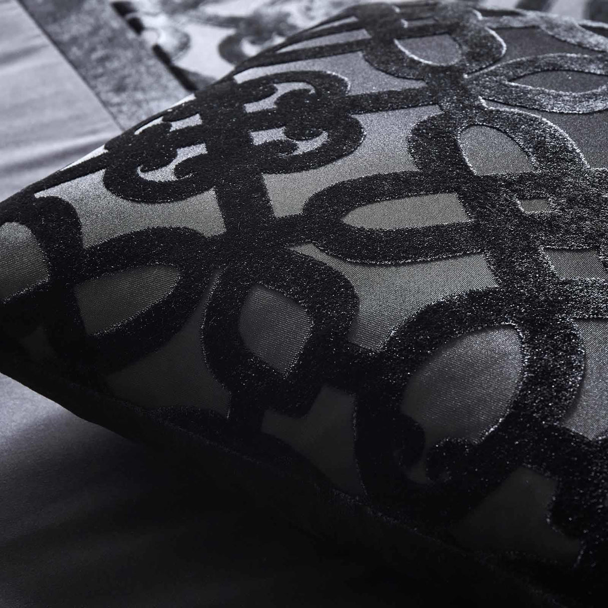 Catherine Lansfield Lattice Filled Cushion 2