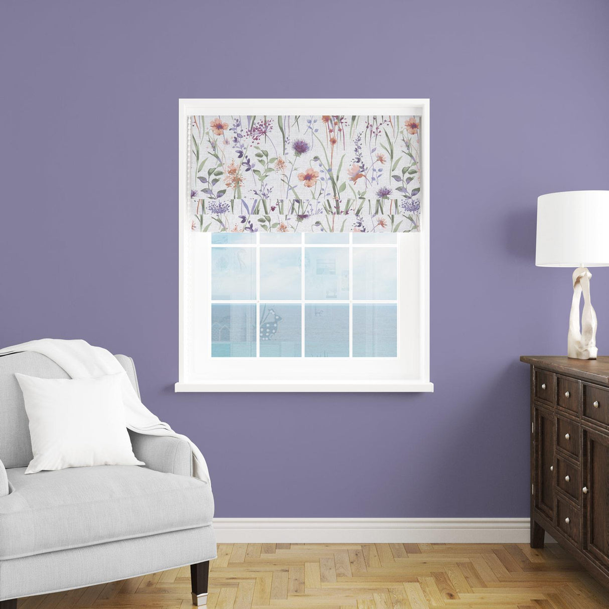 Hampshire Multi Made To Measure Roman Blind by Style Furnishings