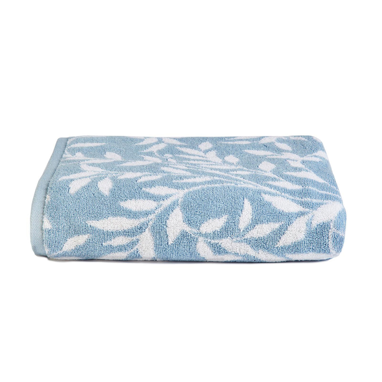 Sandringham Jacquard Leaf 550 gsm Towel by Fusion