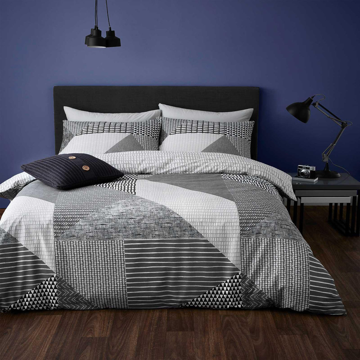 Larsson Geo Duvet Cover Set by Catherine Lansfield
