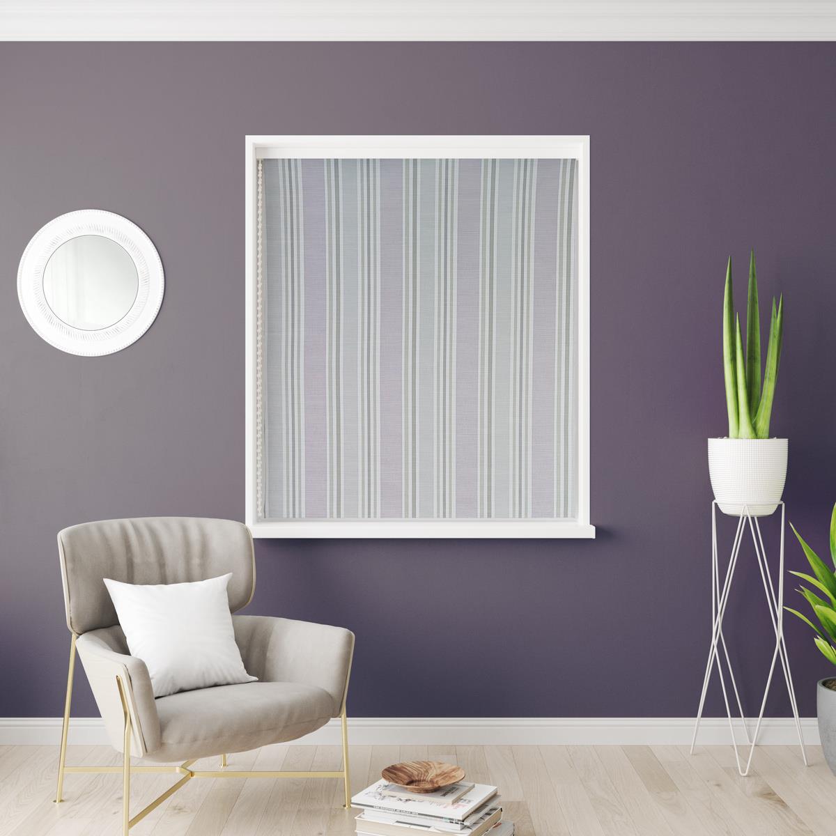 Calder Hydrangea Made To Measure Roman Blind by Style Furnishings