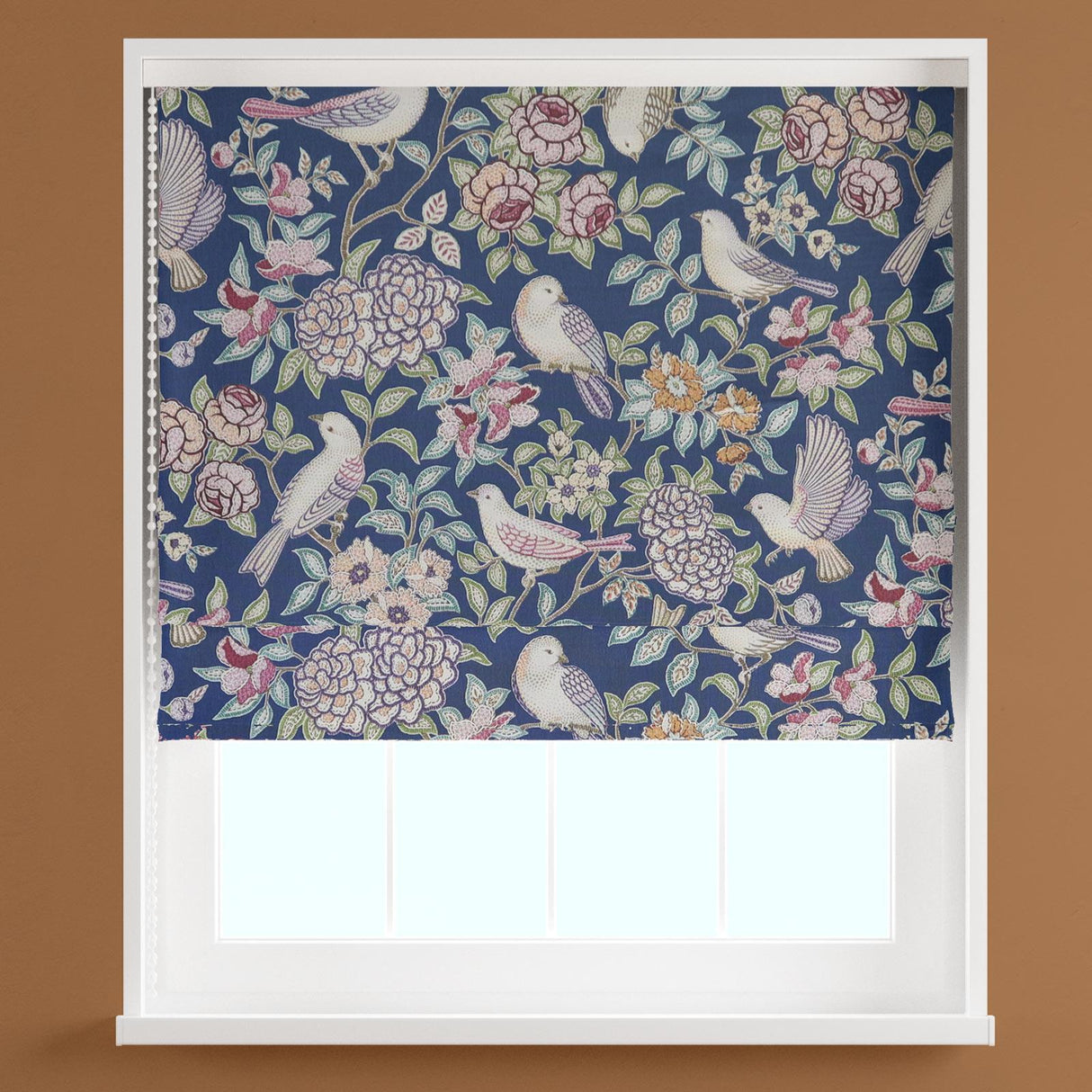 Heritage Midnight Made To Measure Roman Blind by Style Furnishings