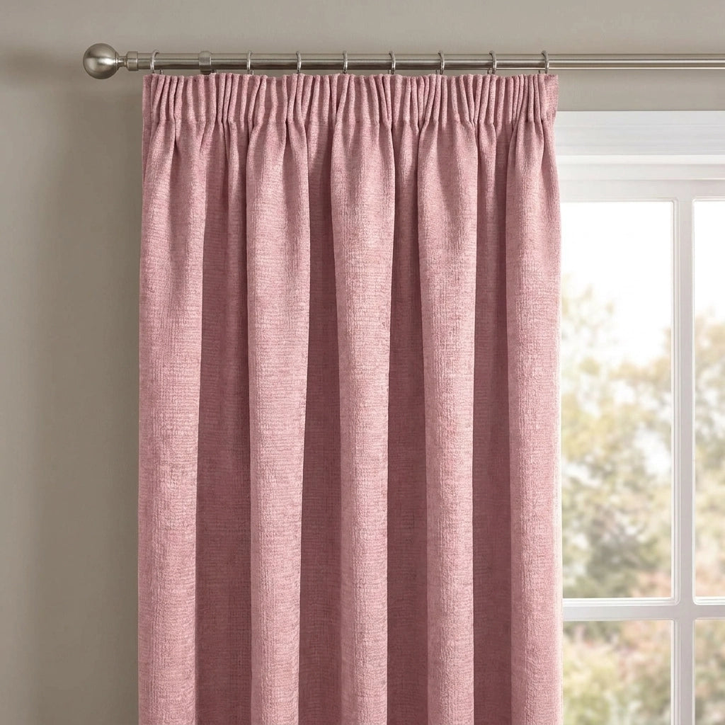 Matrix Thermal Dim Out Tape Top Pencil Pleat Curtains