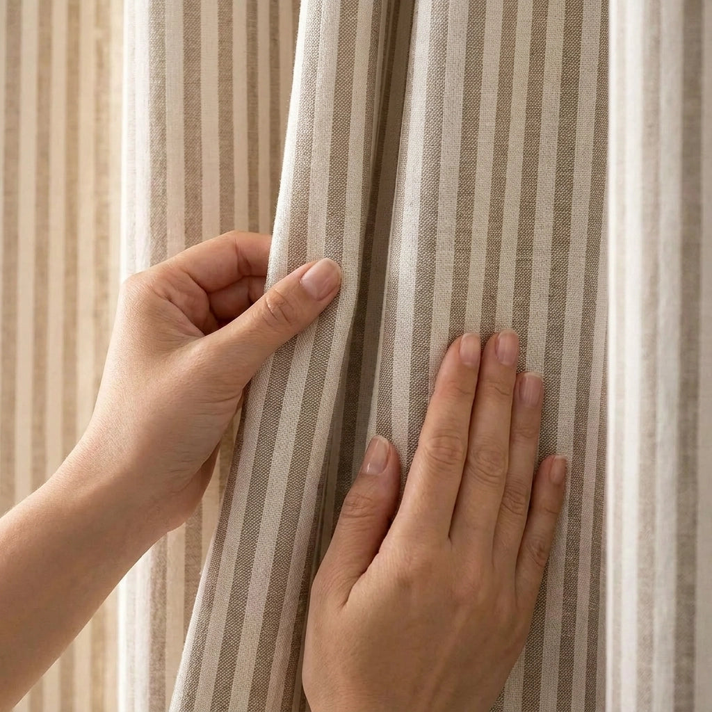 Hebden Lined Eyelet Curtains 9