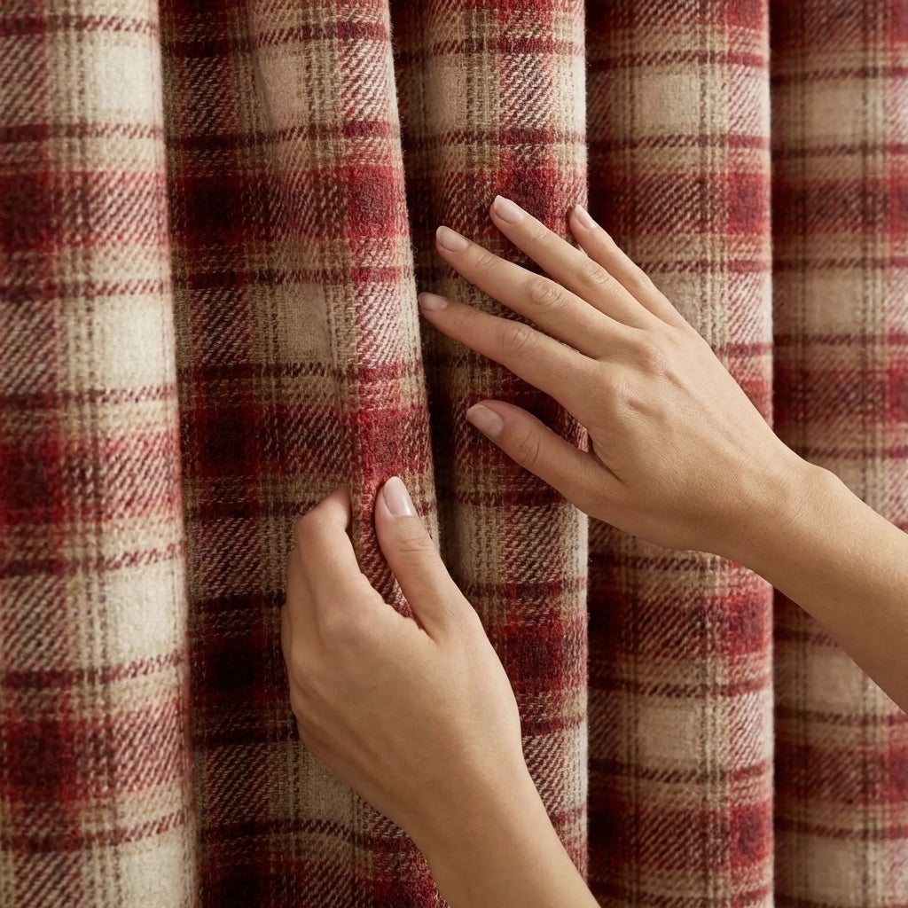Everett Eyelet Curtains Ready Made Pair 9