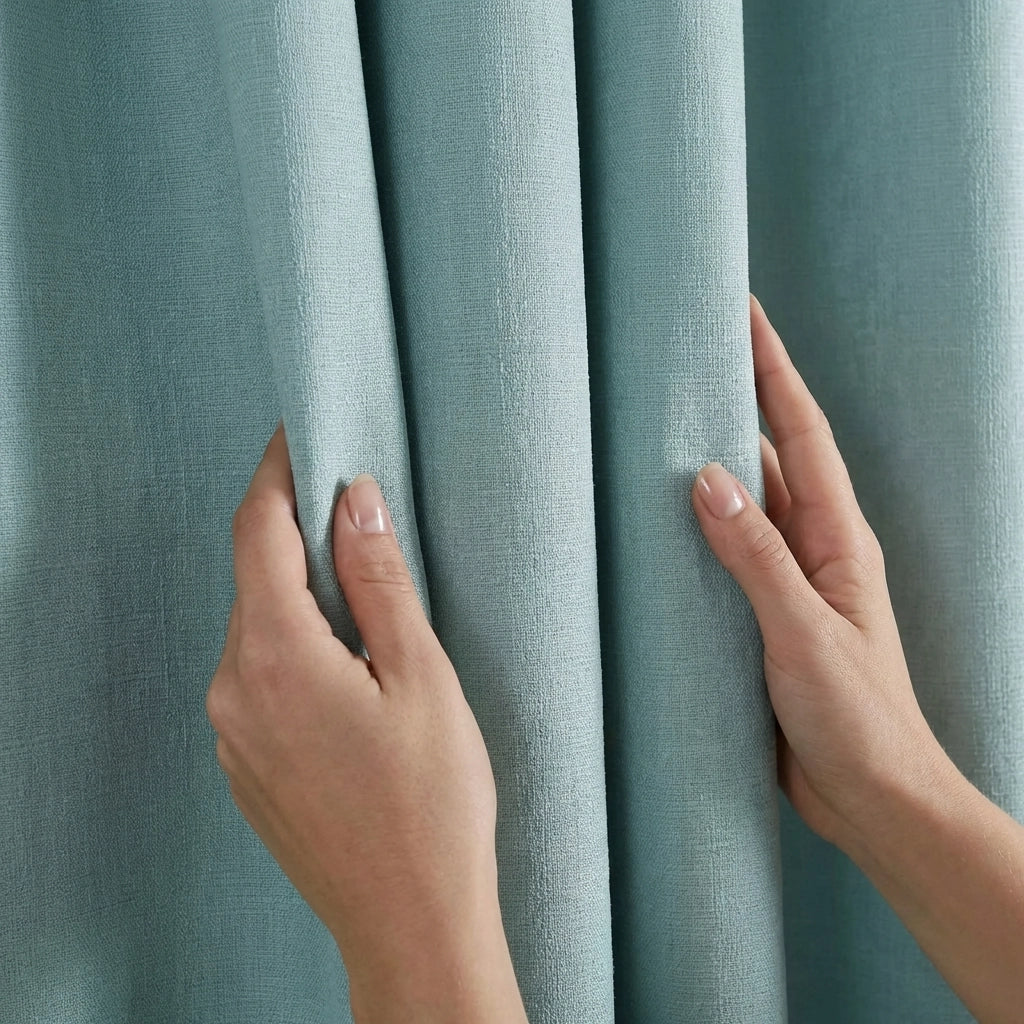 Strata Thermal Dim Out Woven Eyelet Curtains Pair 35