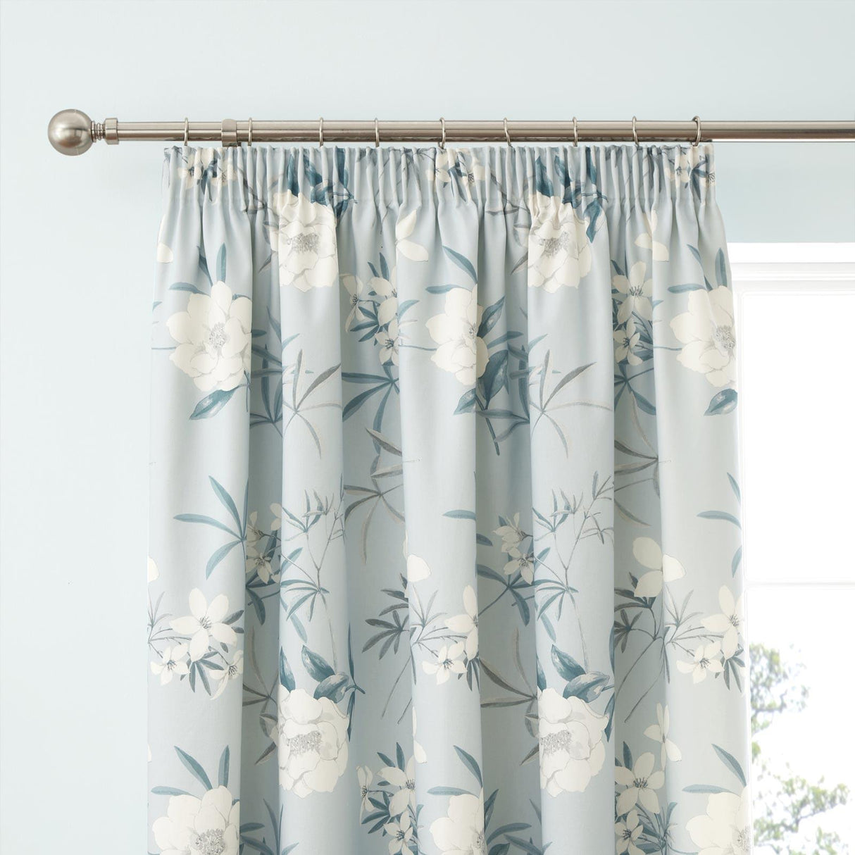 Eve Tape Top Pencil Pleat Curtains by Dreams & Drapes Design