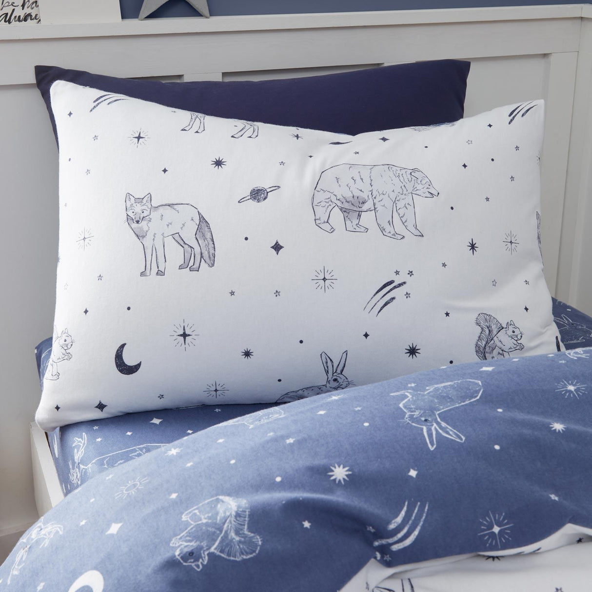 Brushed Starlight Animals Duvet Cover Set by Bianca