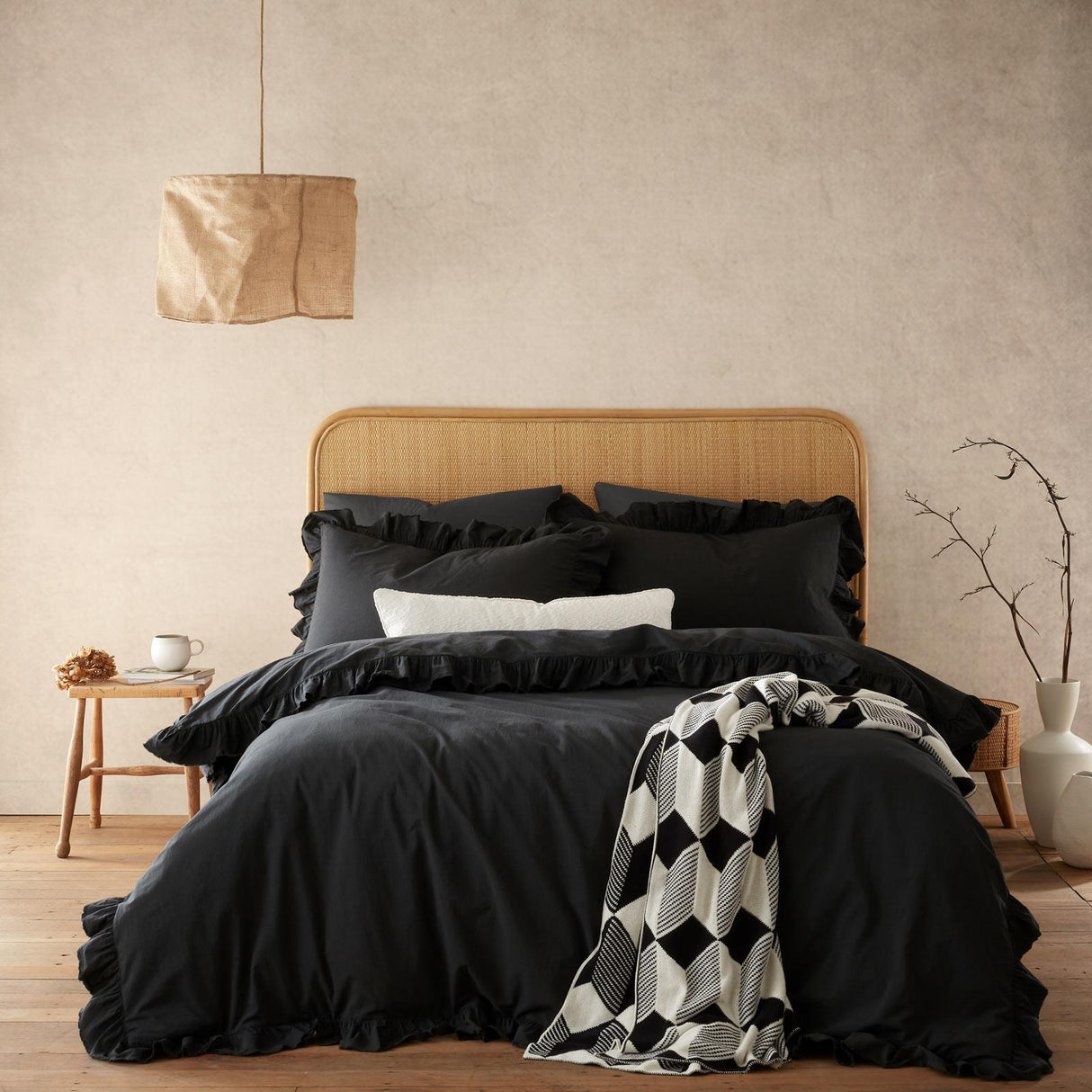 Style Sisters Ruffle Frill Duvet Cover Set