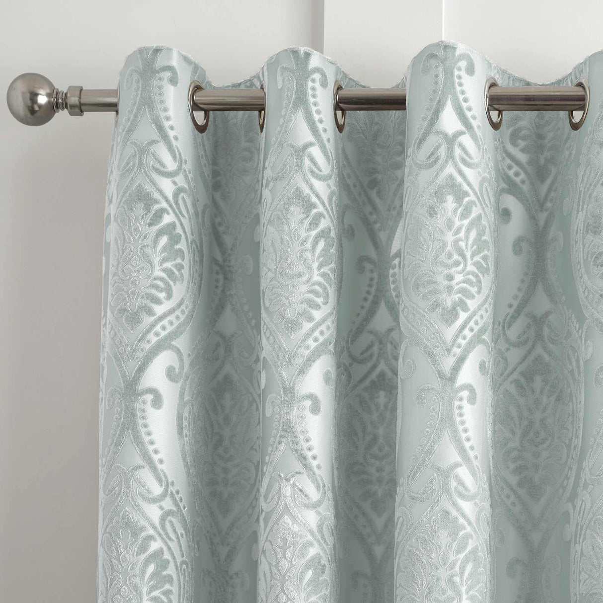 Chateau Jacquard Eyelet Curtains by Curtina