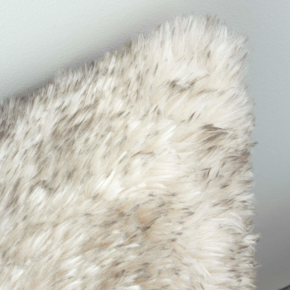 Catherine Lansfield Arctic Fox Faux Fur Filled Cushion 2