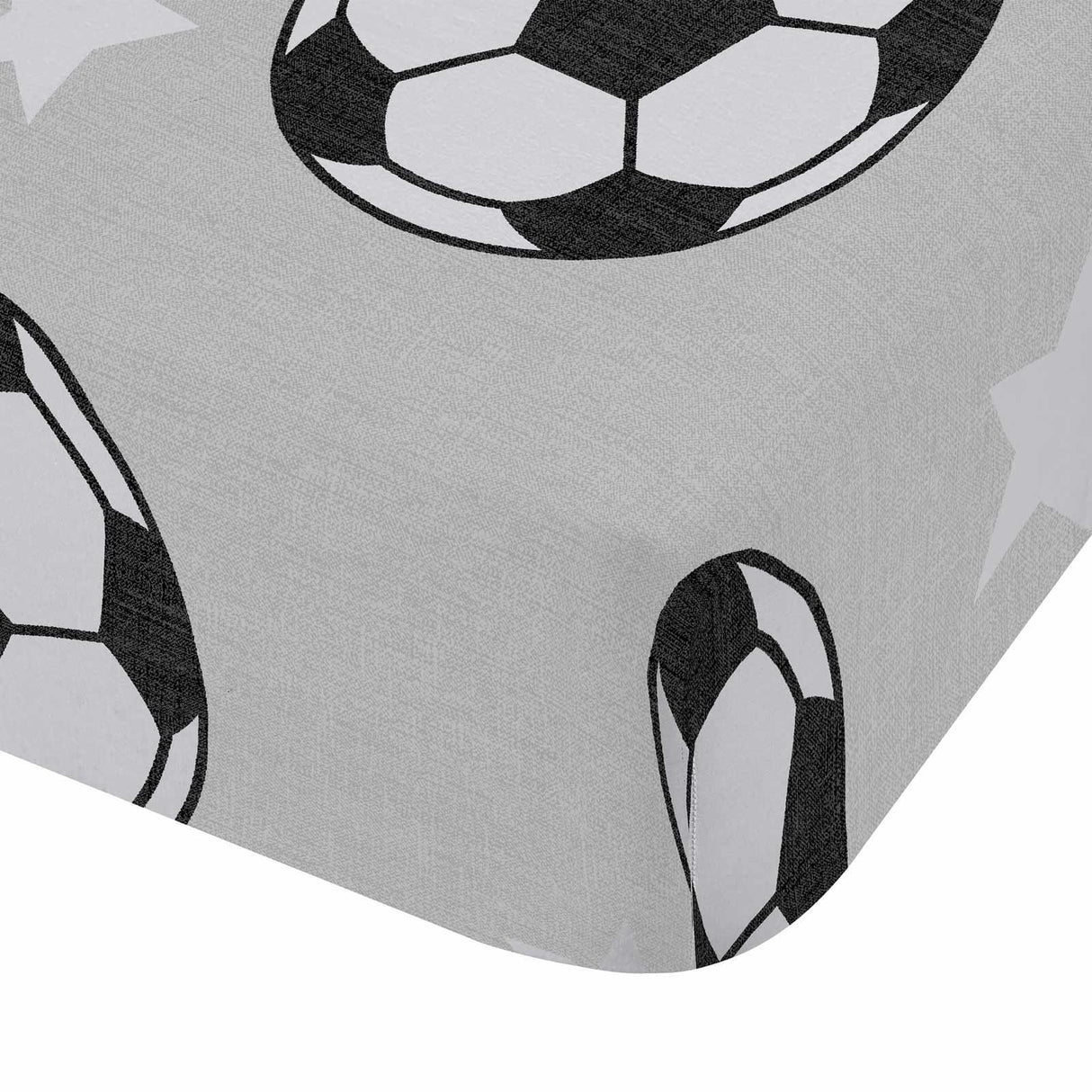 Brushed Football Stars Fitted Sheet by Catherine Lansfield