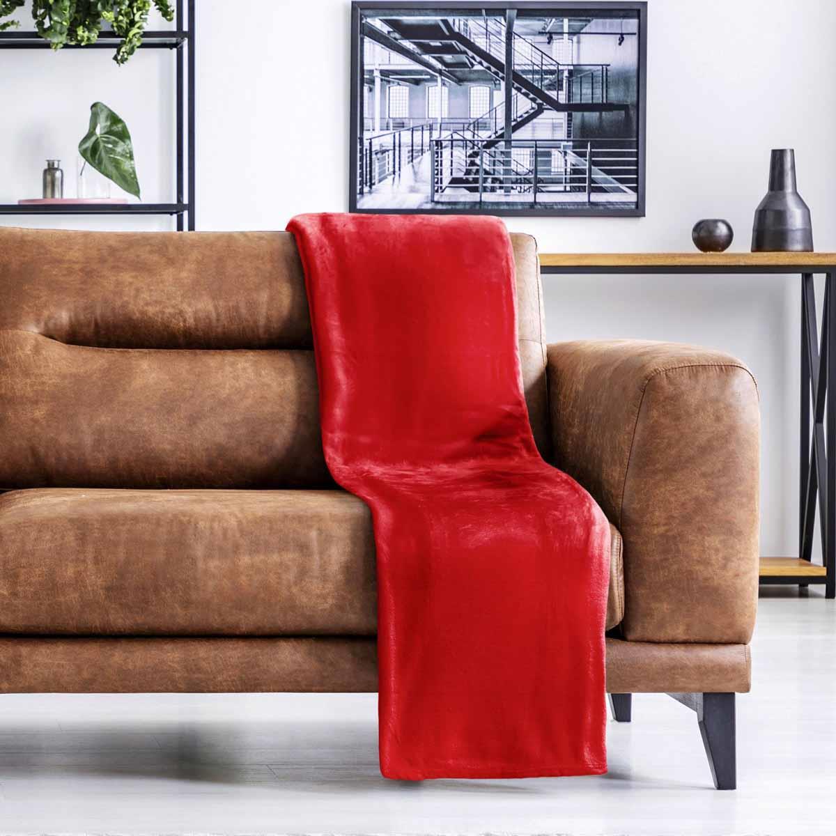 Snug Flannel Fleece Blanket Super Soft Throw by Emma Barclay