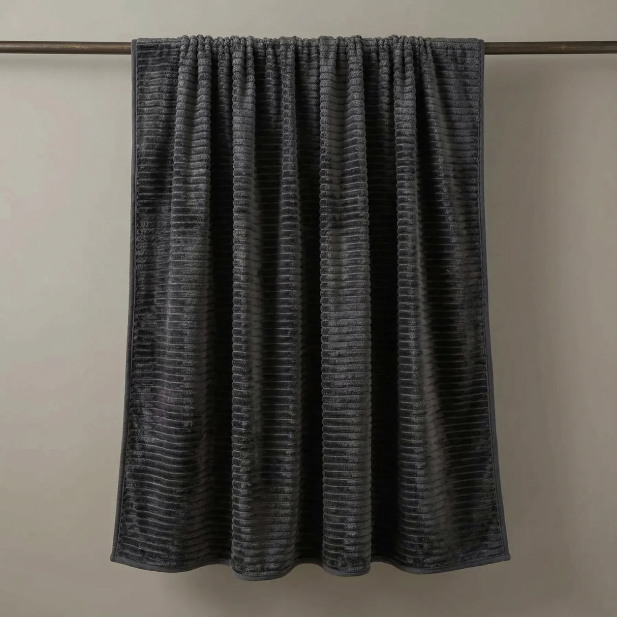 Ribbed Mink Blanket Throw 9
