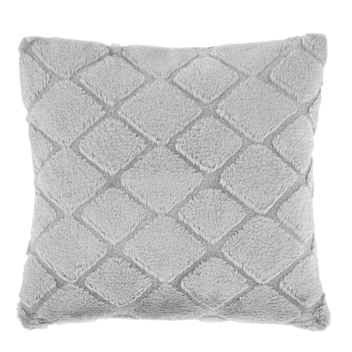 Catherine Lansfield Cosy Diamond Filled Cushion 43cm x 43cm 16