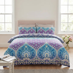 Asha Sapphire Duvet Cover Bedding Set
