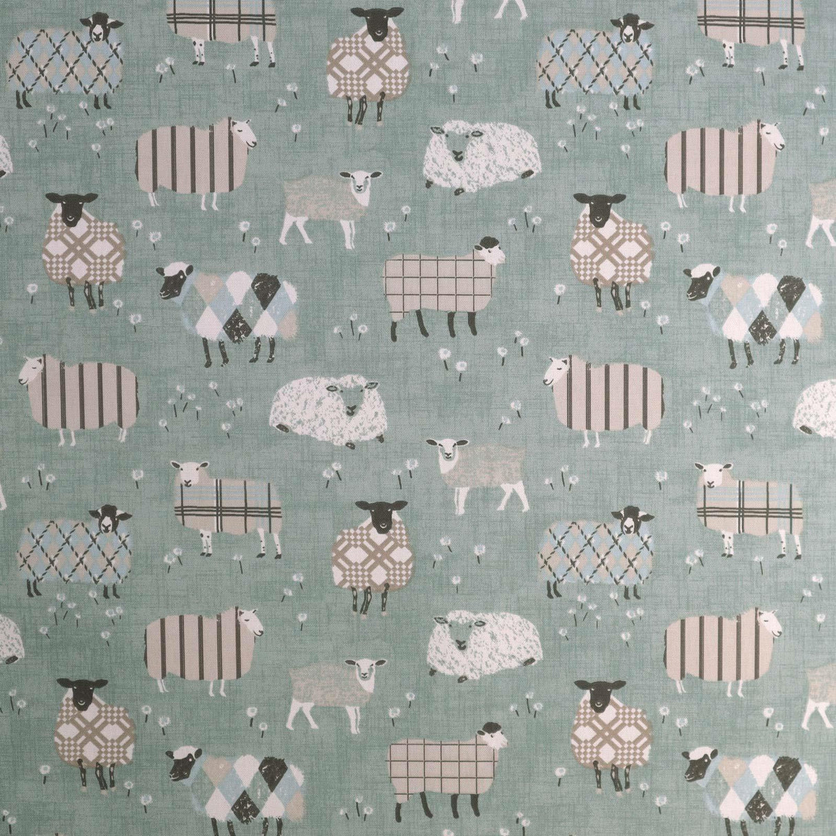 Baa Baa Duck Egg Made To Measure Curtains by Style Furnishings