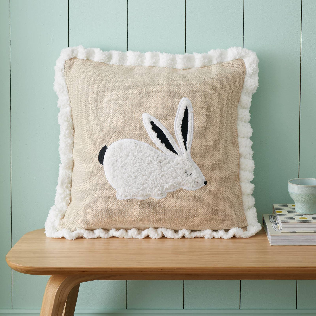 Catherine Lansfield Country Hare Filled Cushion