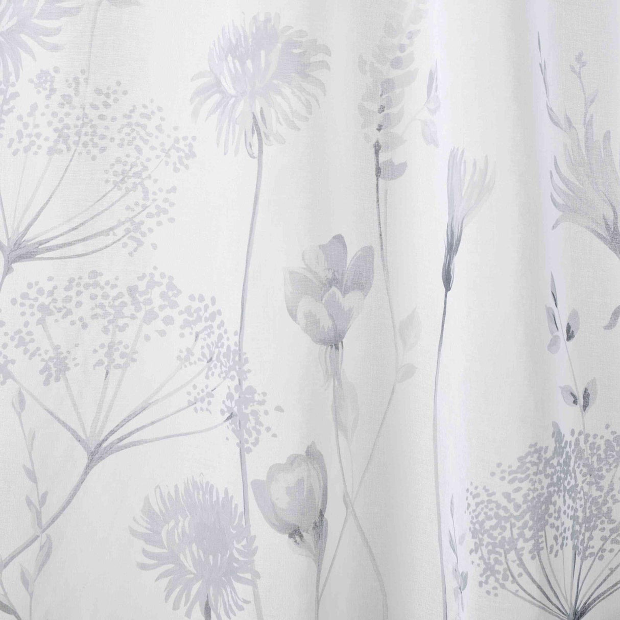 Meadowsweet Floral Voile Curtain Panel by Catherine Lansfield