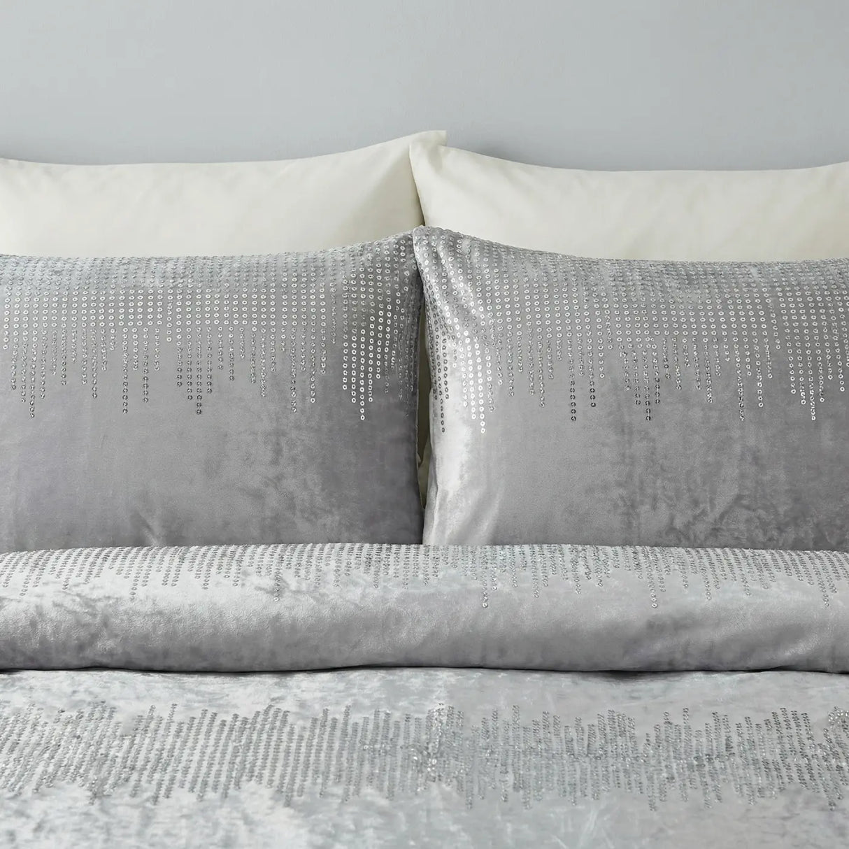 Tiffany Duvet Cover Set - Silver image 3