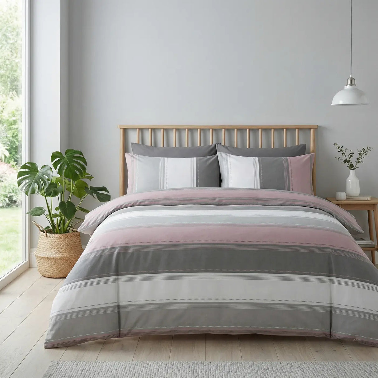 Betley Duvet Cover Set - Blush