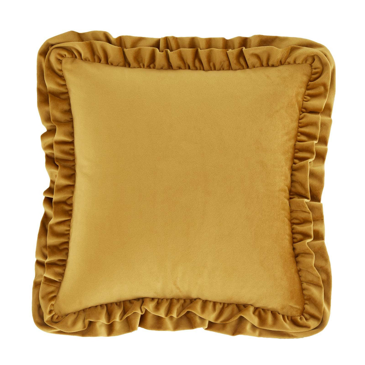 Catherine Lansfield So Soft Double Frill Filled Cushion 43cm x 43cm 21