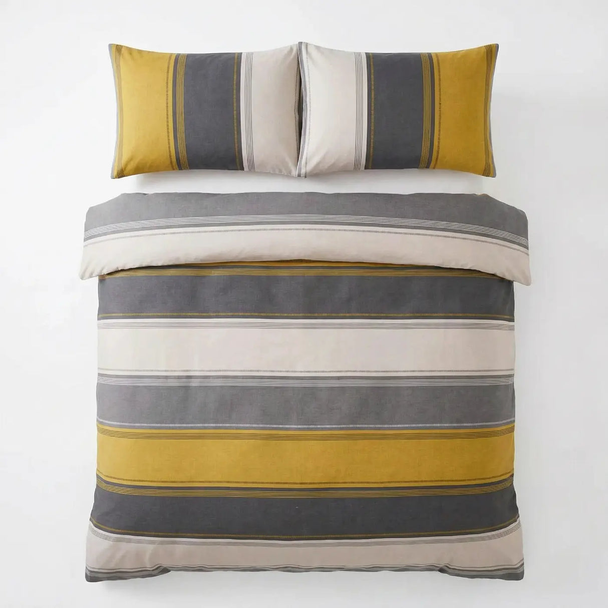 Betley Duvet Cover Set - Ochre image 2