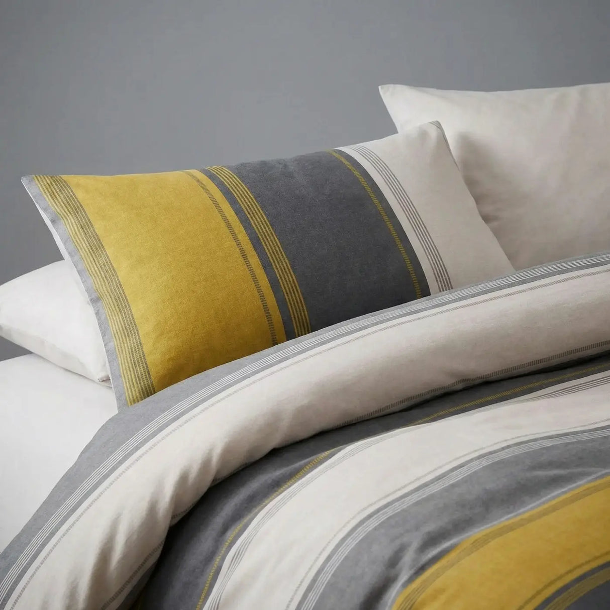 Betley Duvet Cover Set - Ochre image 3
