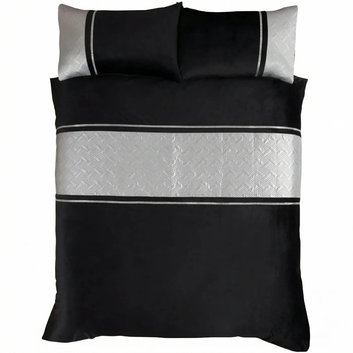 Capri Duvet Cover Set - Silver image 4