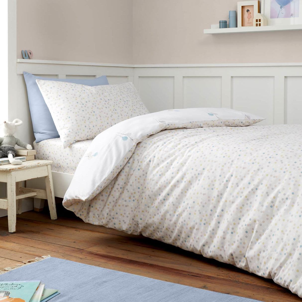 Brushed Balloons Duvet Cover Set by Bianca